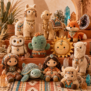 Custom Plush Crystal Characters