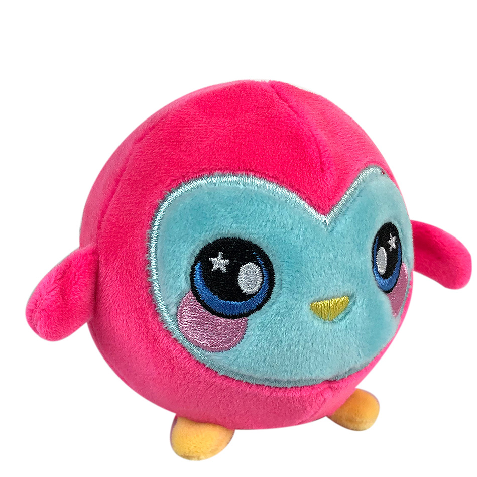 Custom Squeezamals Owl Plush Toy