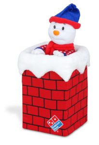Holiday Promotional Snowman Plush