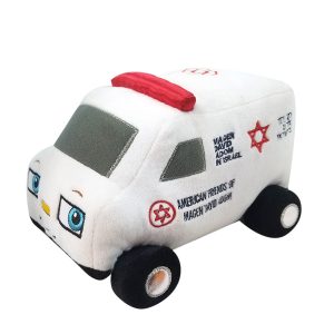 Hospital Ambulance Vehicle Plush Toy