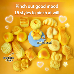 HARDWORK Super Soft Kawaii Bakery Bread PU Slow Rising Squishy Toy
