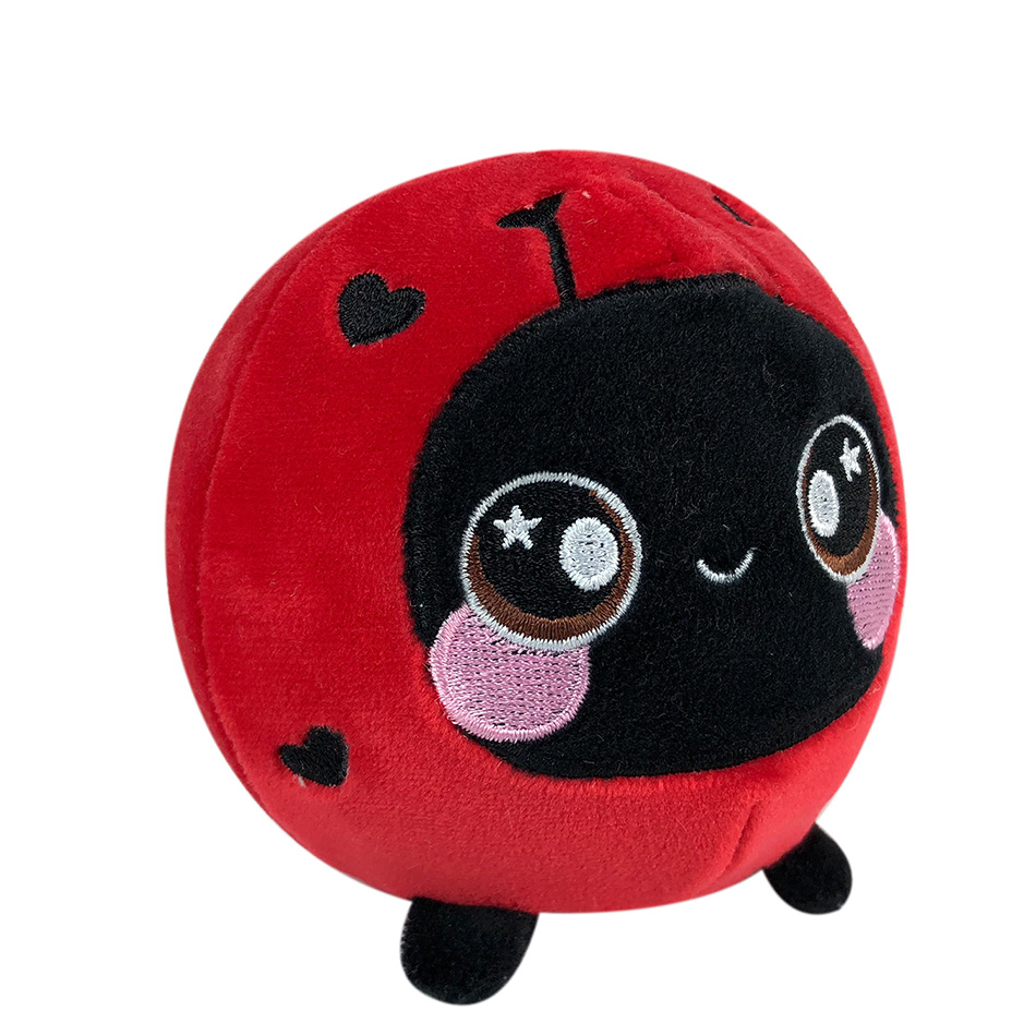 Custom Squeezamals Ladybug Plush Toy