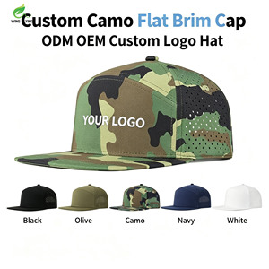 Unstructured Laser Cut Hole Baseball Cap