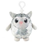Clip-On Shimmeez Sequin Lamb Keychain