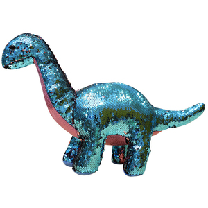 Wholesale Children Space Sequin Dinosaur Plush Toys