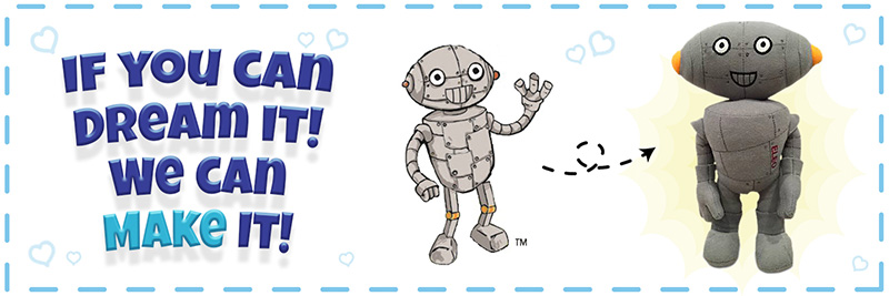 Custom plush toy design sample showcase 1