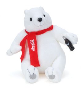 Coca-Cola Custom Polar Bear Plush Toy