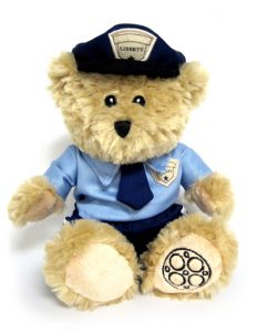 Security Uniform Custom Plush Bear