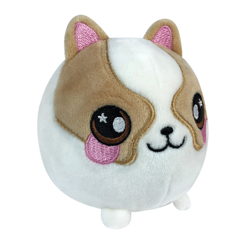 Custom Squeezamals Corgi Plush Toy