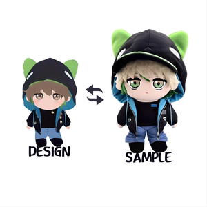 Customizable Super Soft Anime Plush Toy ODM Stuffed Toy With Embroidered Logo