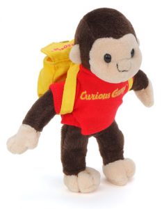 Curious George Custom Plush Toy