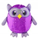 8-inch Custom Shimmeez Sequin Owl Plush