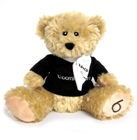 Custom Embroidered Logo Apparel Plush Bear