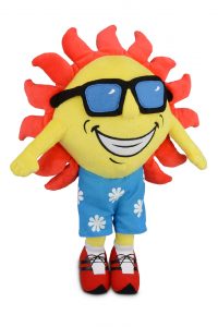 Custom Sun Character Plush Toy