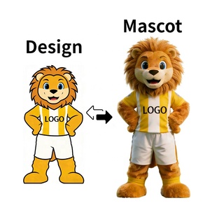 Custom Walkable Lion Plush Suit OEM ODM