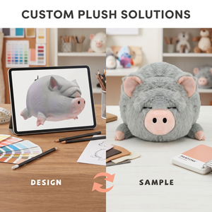 Custom DIY Plush Toy Design Service OEM Handmade Custom Plush Manufacturer