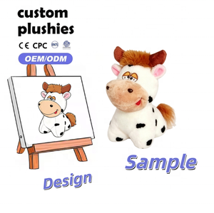 Wholesale Custom Embroidered Mascot Animal Plush Toy