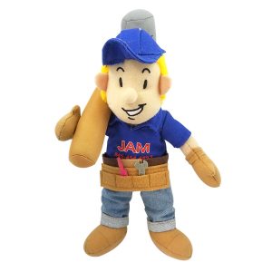Construction Corporate Mascot Plush