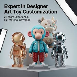 Custom Make 3D Vinyl Toys Art Figure Maker PVC Injection Molded Designer Toy